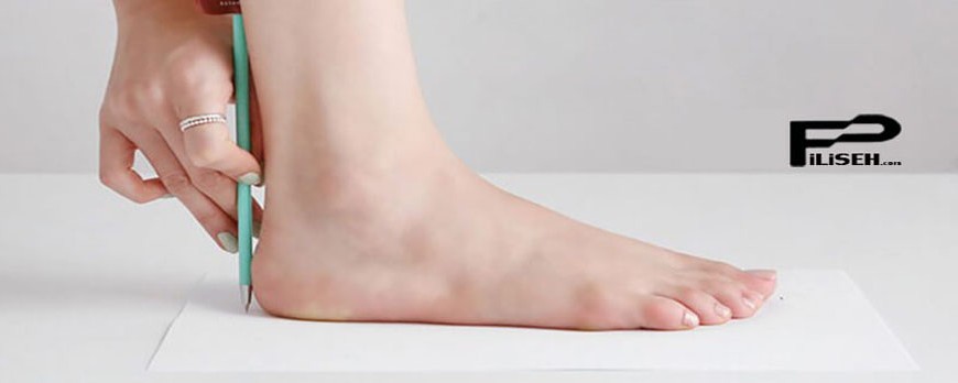 روش اندازه گیری سایز پا در انتخاب کفش از فروشگاه آنلاین